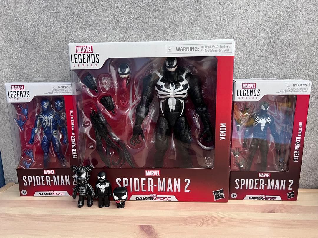 marvel Spiderman2 アクションフィギュアまとめ売り