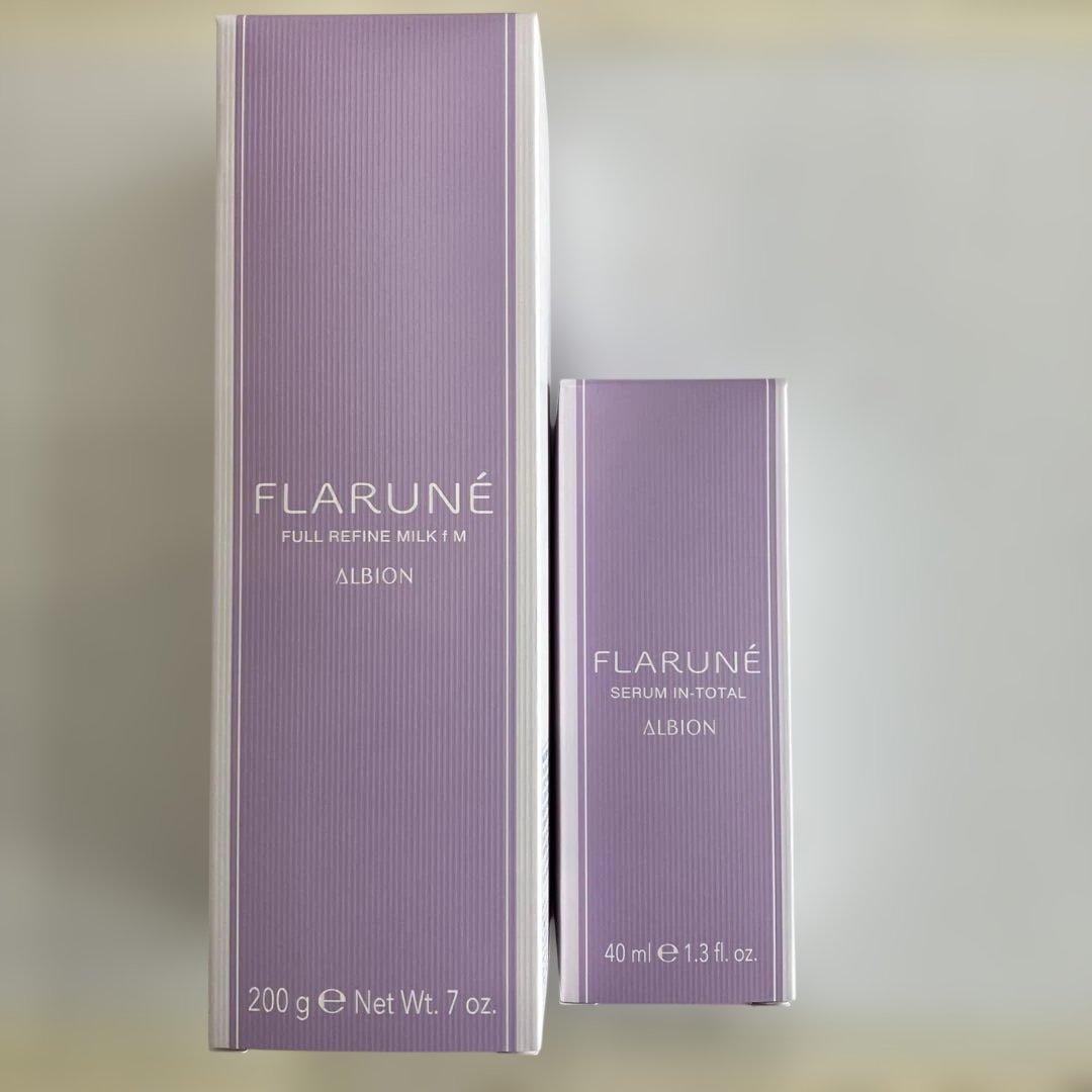 フラルネフルリファインミルクf M200g×1 フラルネセラム40ml×1