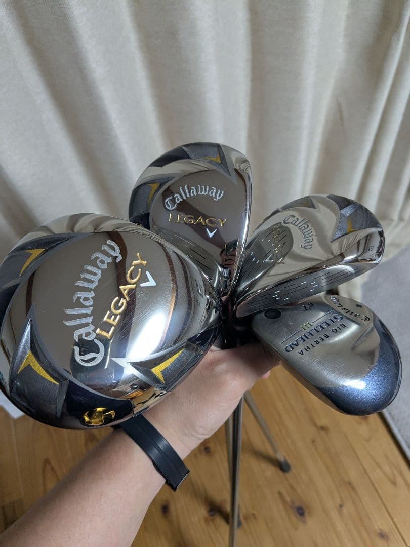 アディダス　キャディバッグ　キャロウェイ　クラブ　セット