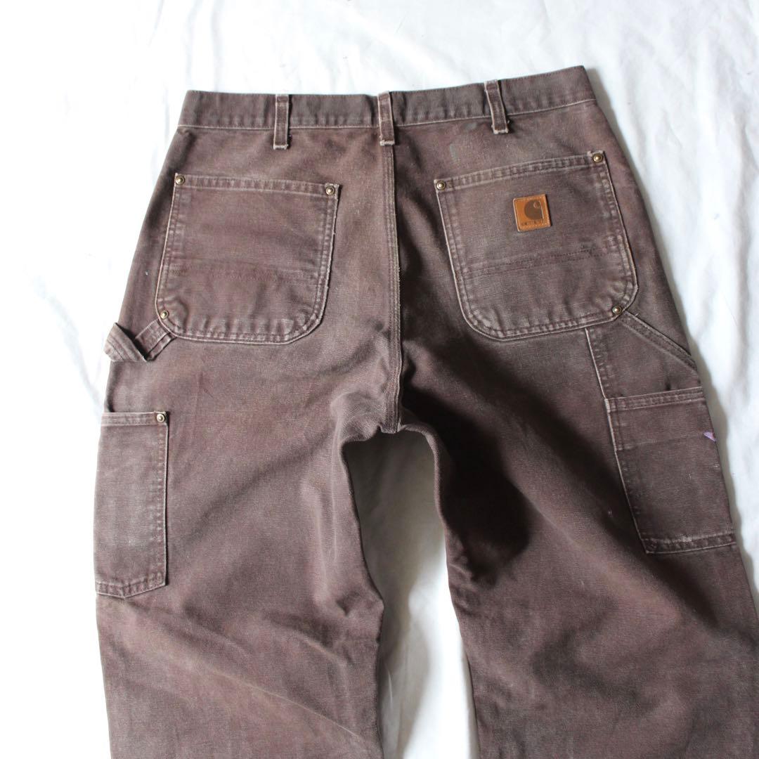 雰囲気系•神サイズ Carhartt ダブルニー ペインターパンツ DKB us