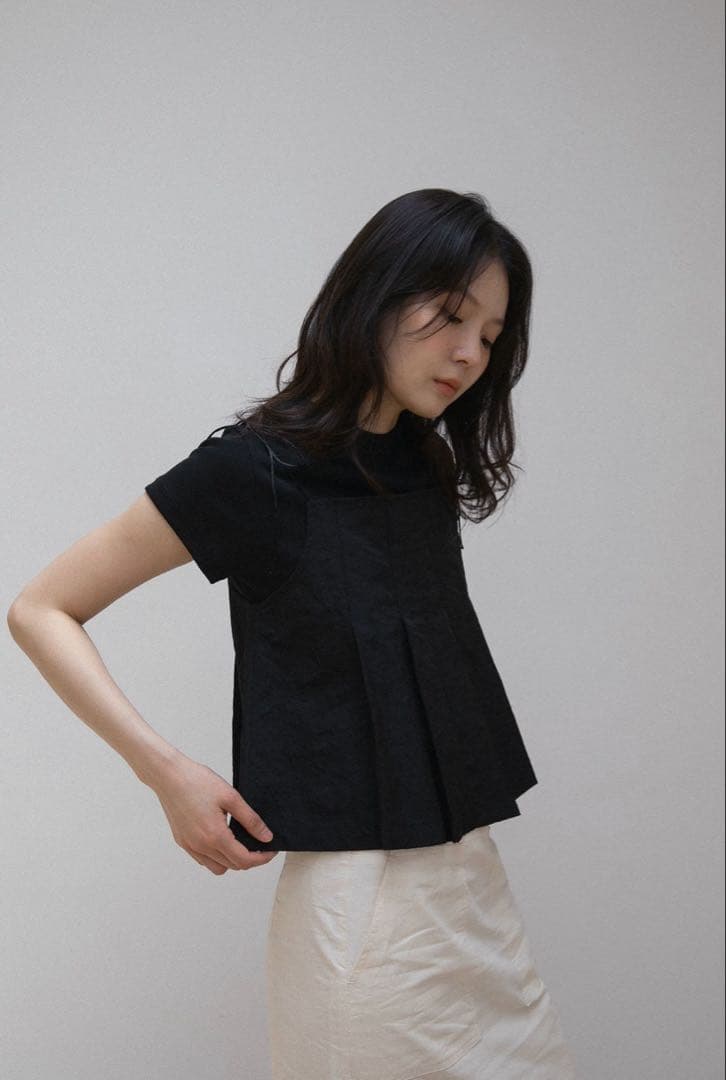 トップス Pleated Cami Top(ohotoro)