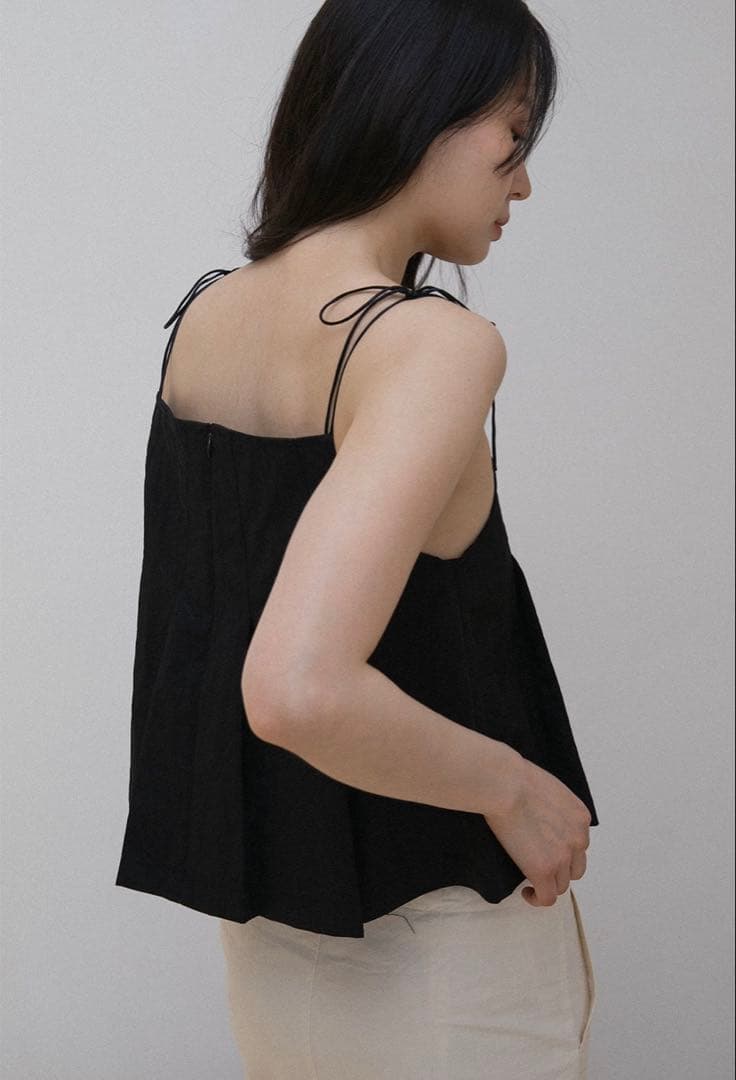 トップス Pleated Cami Top(ohotoro)