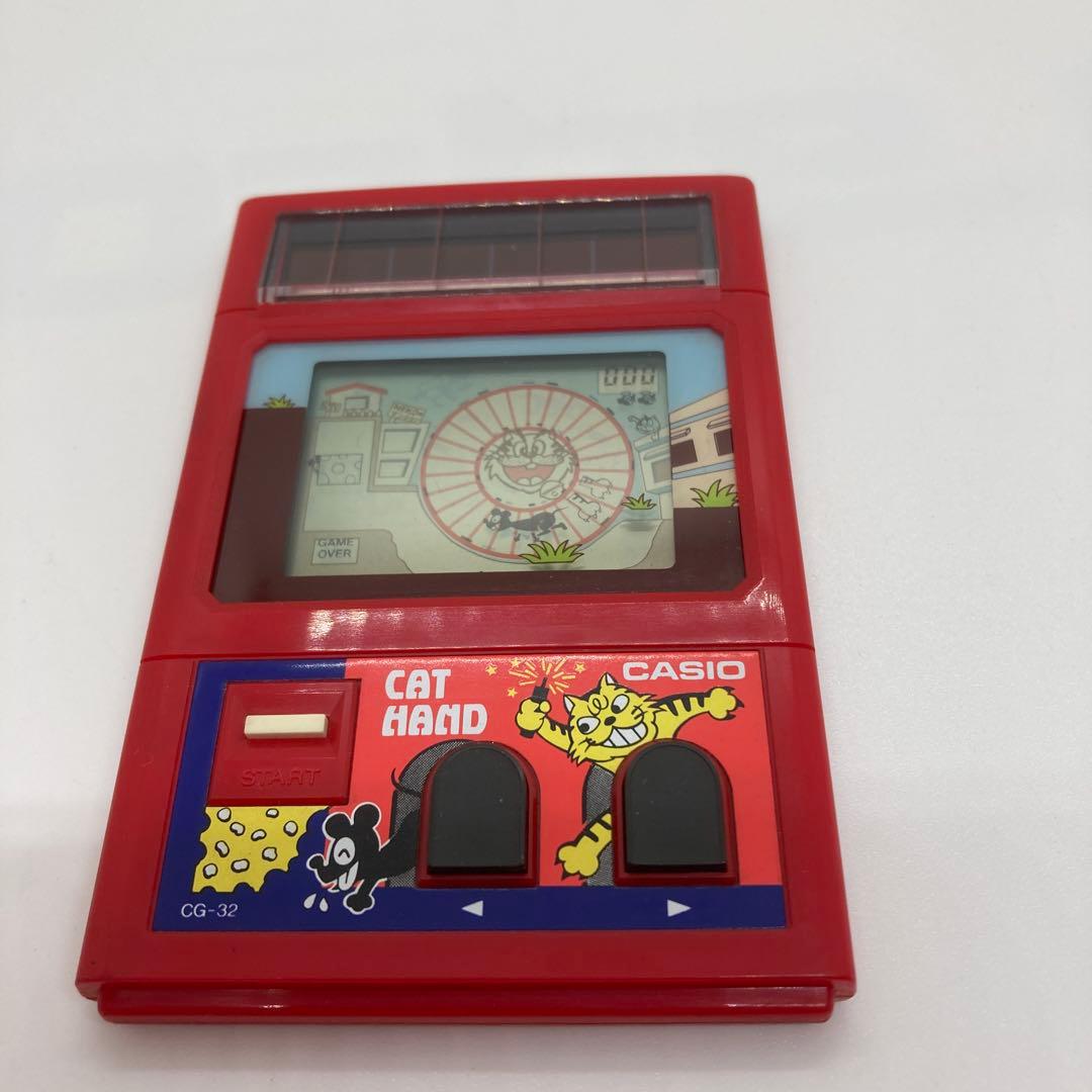 1983 CASIO CAT HAND カシオ キャットハンド ソーラーゲーム