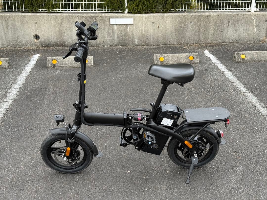 折りたたみ電動アシスト自転車 美品【京都引き取り】