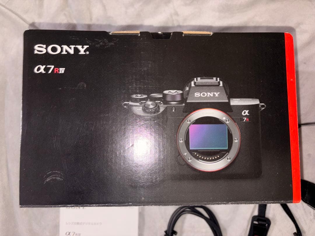 【美品】SONY α7R IV ILCE-7RM4 ボディ
