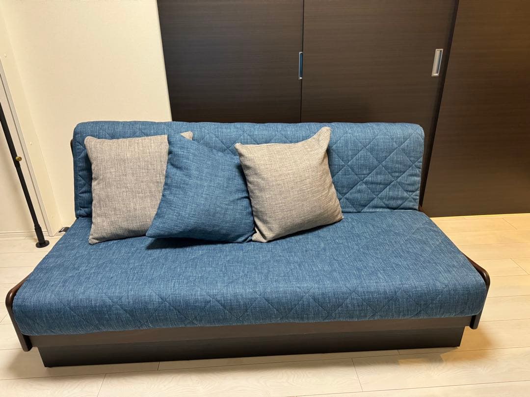 モーブル ごろ寝ソファ ドロシー 160cm