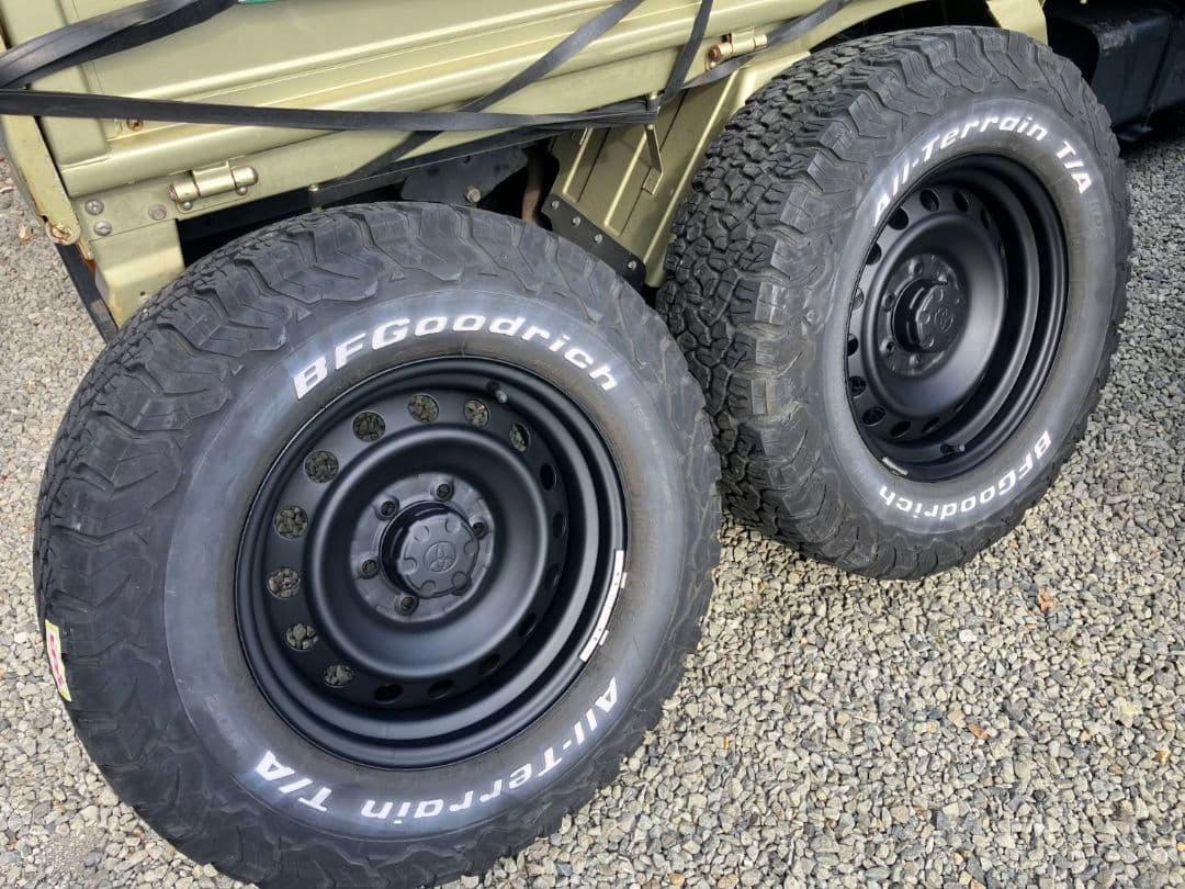 FJクルーザー 純正スチールホイールBFGoodrich All-Terrain
