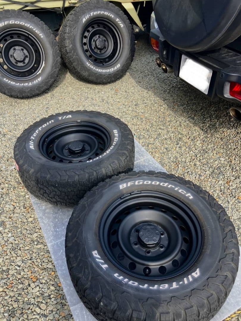 FJクルーザー 純正スチールホイールBFGoodrich All-Terrain