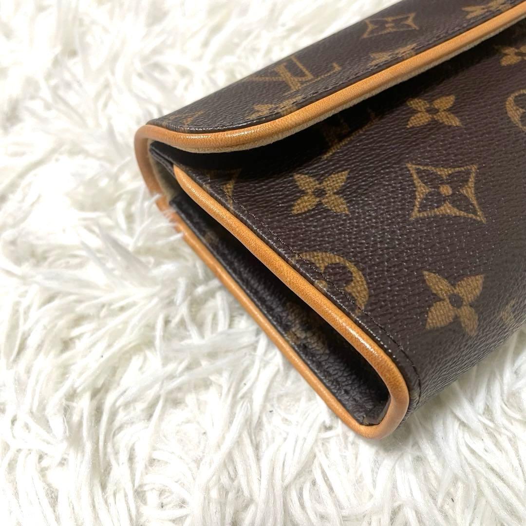 美品　Louis Vuitton ポシェット フロランティーヌ ベルト付き