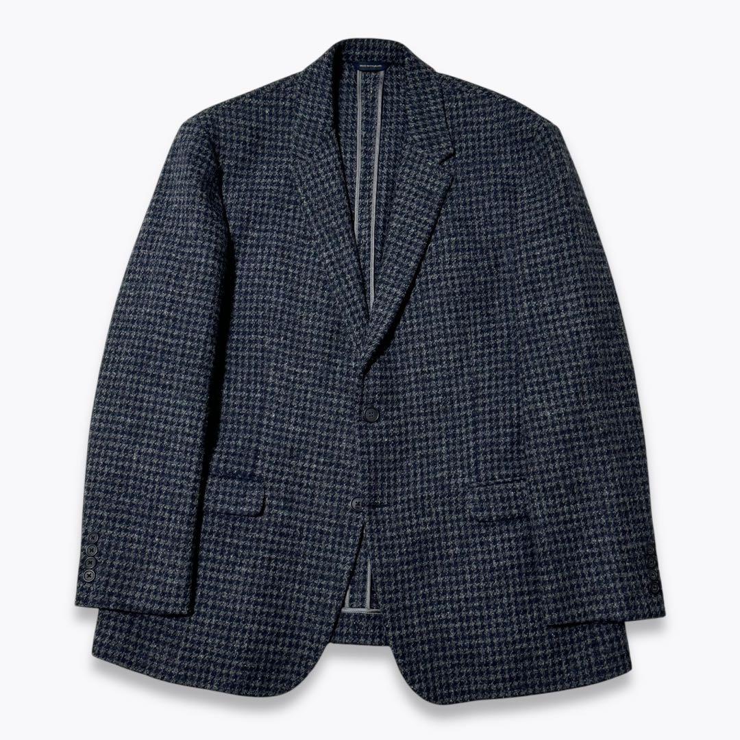 【お値下げ】ブルックスブラザーズ ハリスツイード 千鳥 ネイビージャケット