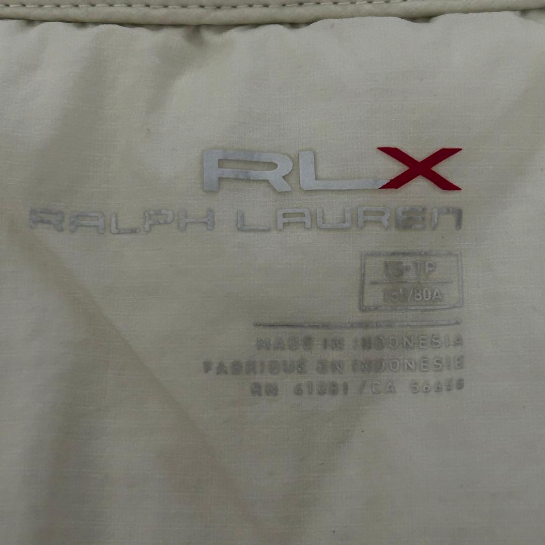 RLX RALPH LAUREN ベスト　キルティング　切替　軽量　薄手　中わた