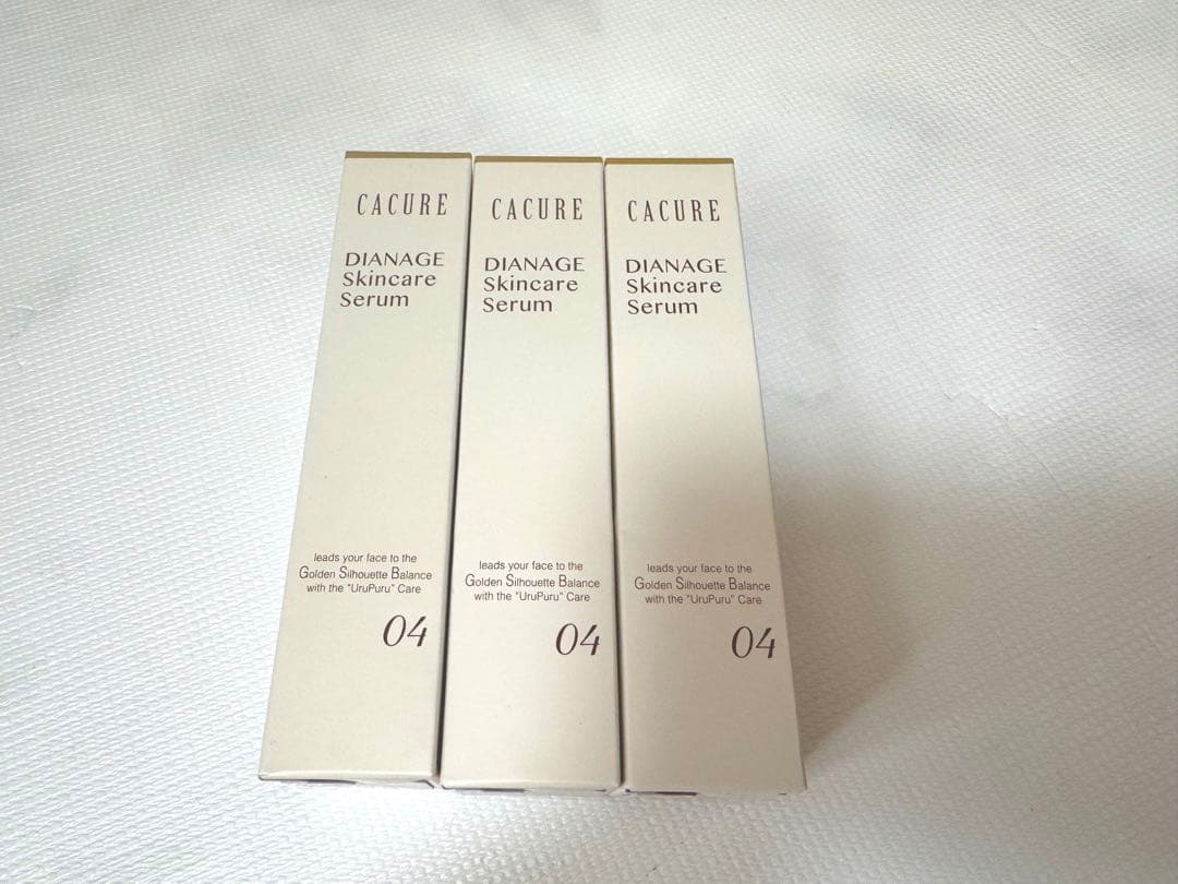 (新品未使用)ケキュア　04 ディアナージュ　セラム　美容液　三本セット