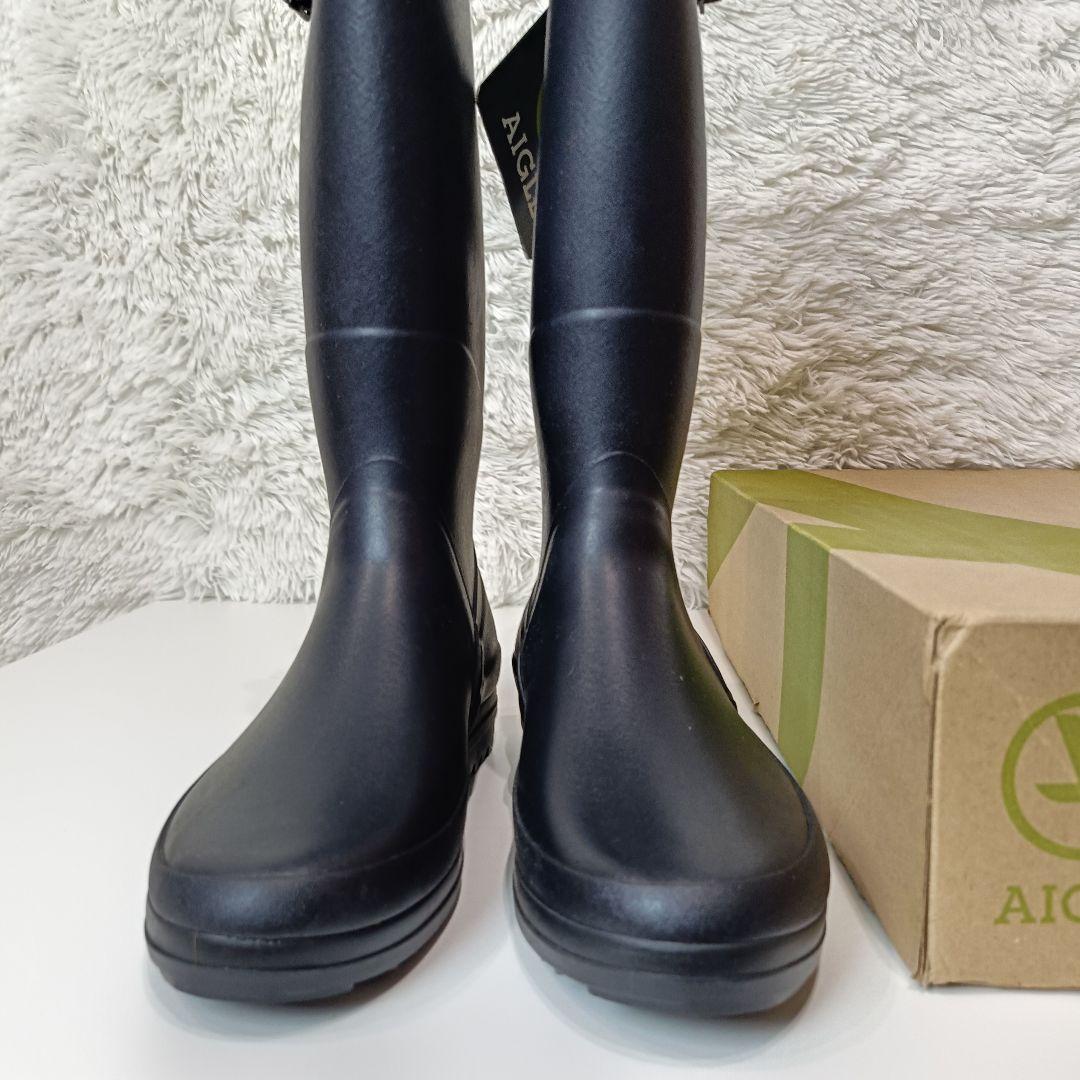 AIGLE CHANTEBELLE レインブーツ 38 タグ付 未使用