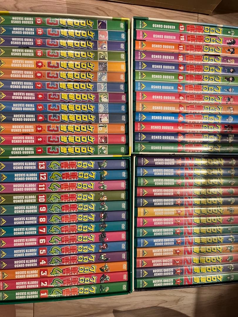 ケロロ軍曹　DVD box付きセット