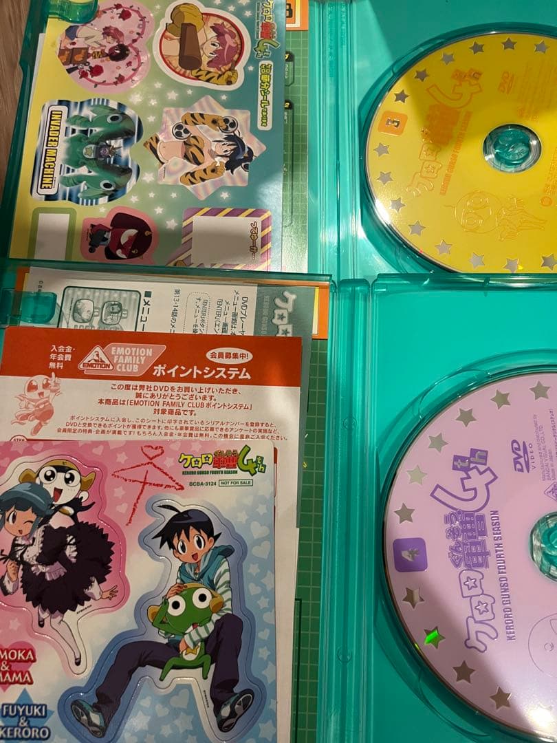 ケロロ軍曹　DVD box付きセット