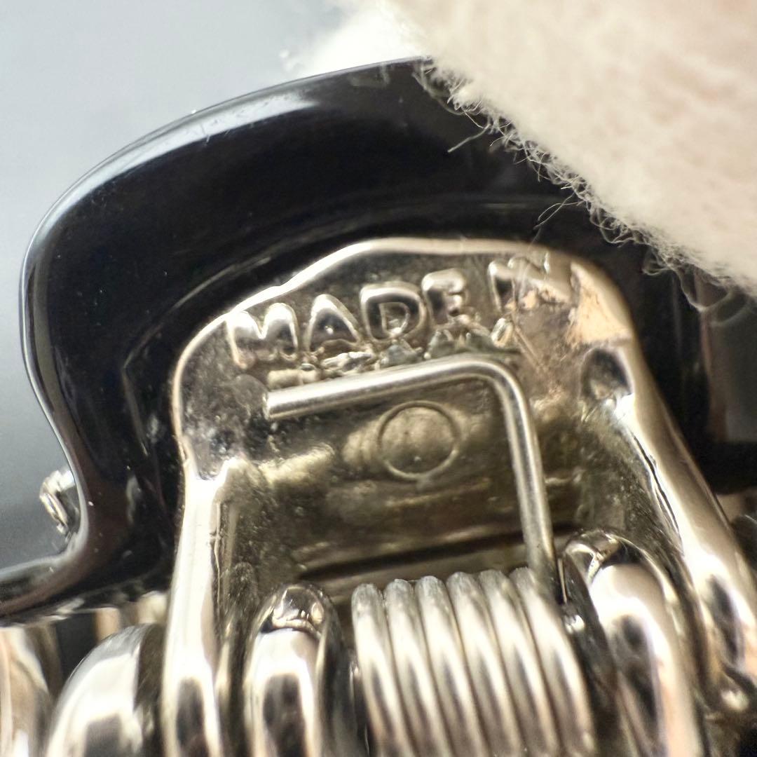 美品✨acca アッカ ヘアクリップ ニューコラーナ ビジュー ブラック 黒