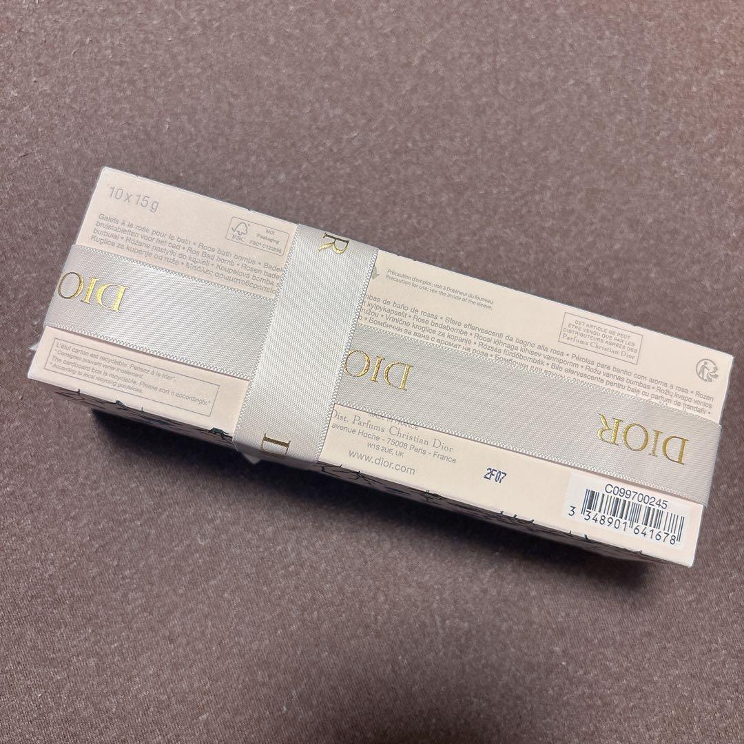 【限定品・希少】ミスディオール ローズバスボムMISS DIOR 入浴剤