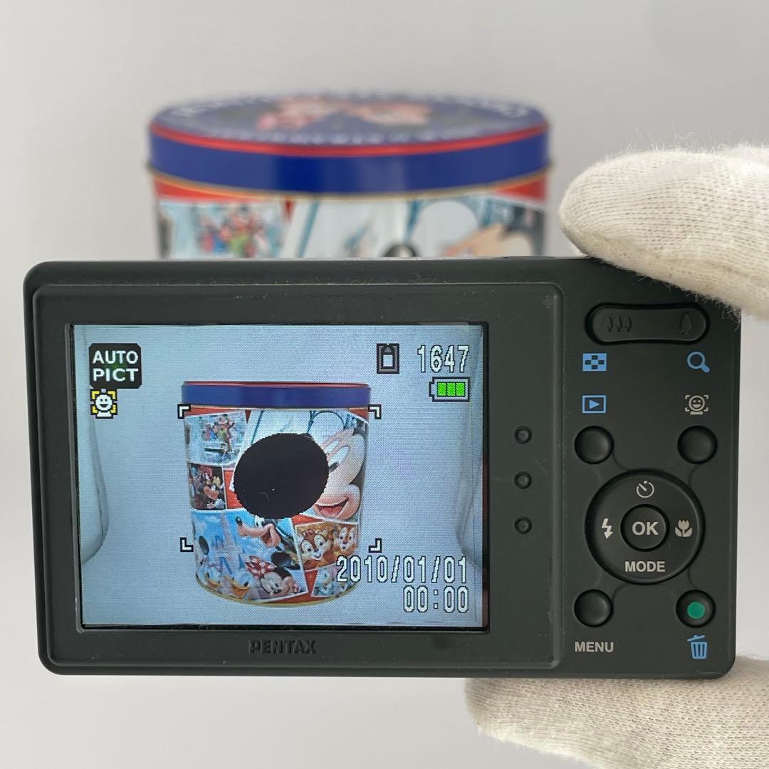 実写美⭕️【動作確認済み】PENTAX OPTIO H90 オールドコンデジ