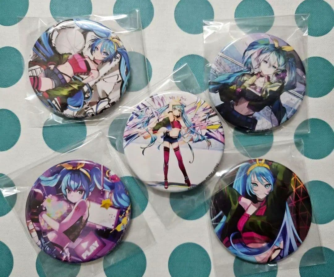 コンプセット　初音ミク 缶バッジ MIKU BREAK Xmas Party