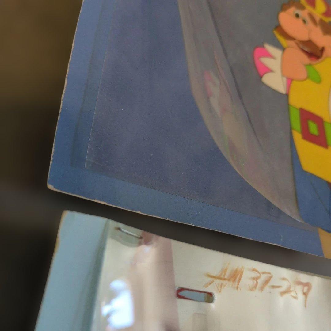 虫プロの遺産 なつかしの世界名作 アンデルセン物語 『裸の王様』セル画