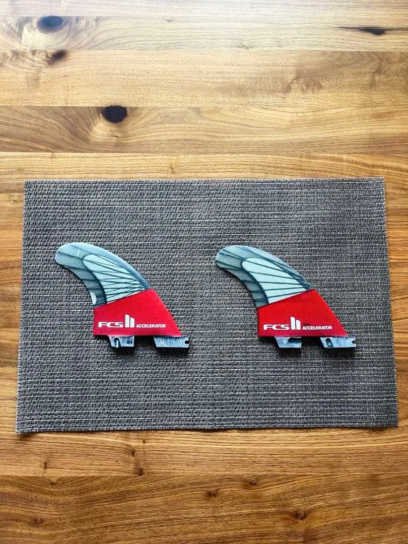 FCS ACCELERATOR サーフィン フィン サイズS（ツインセット）