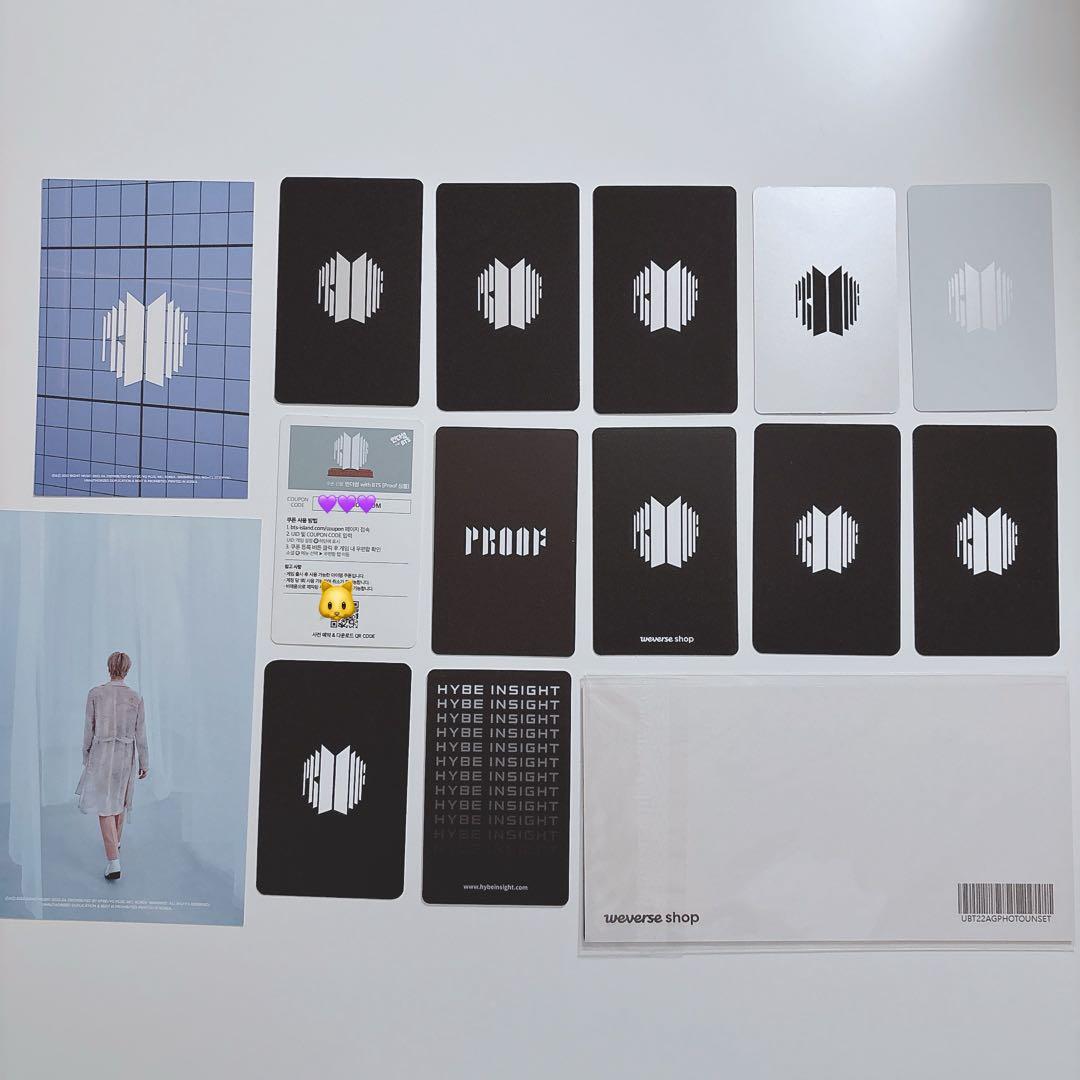 公式 BTS ユンギ トレカ まとめ売り ⑦