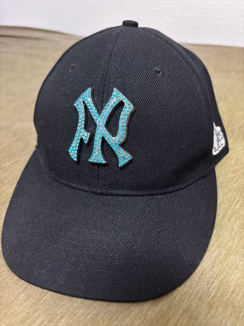 FR2 月桃 ラインストーン キャップ 沖縄 限定 CAP 黒