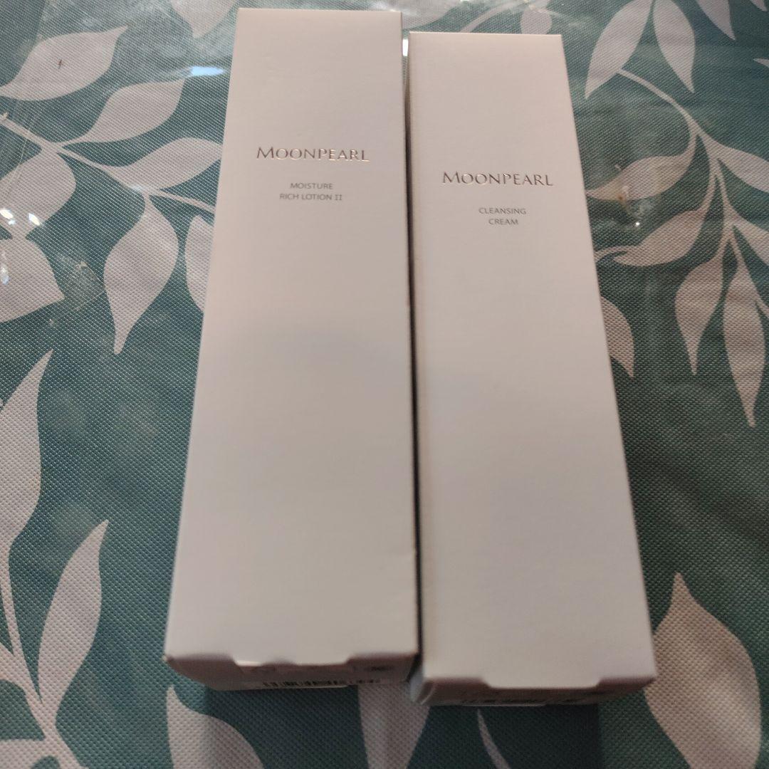 ムーンパールローション．クレンジングクリームセット、ゆうゆう