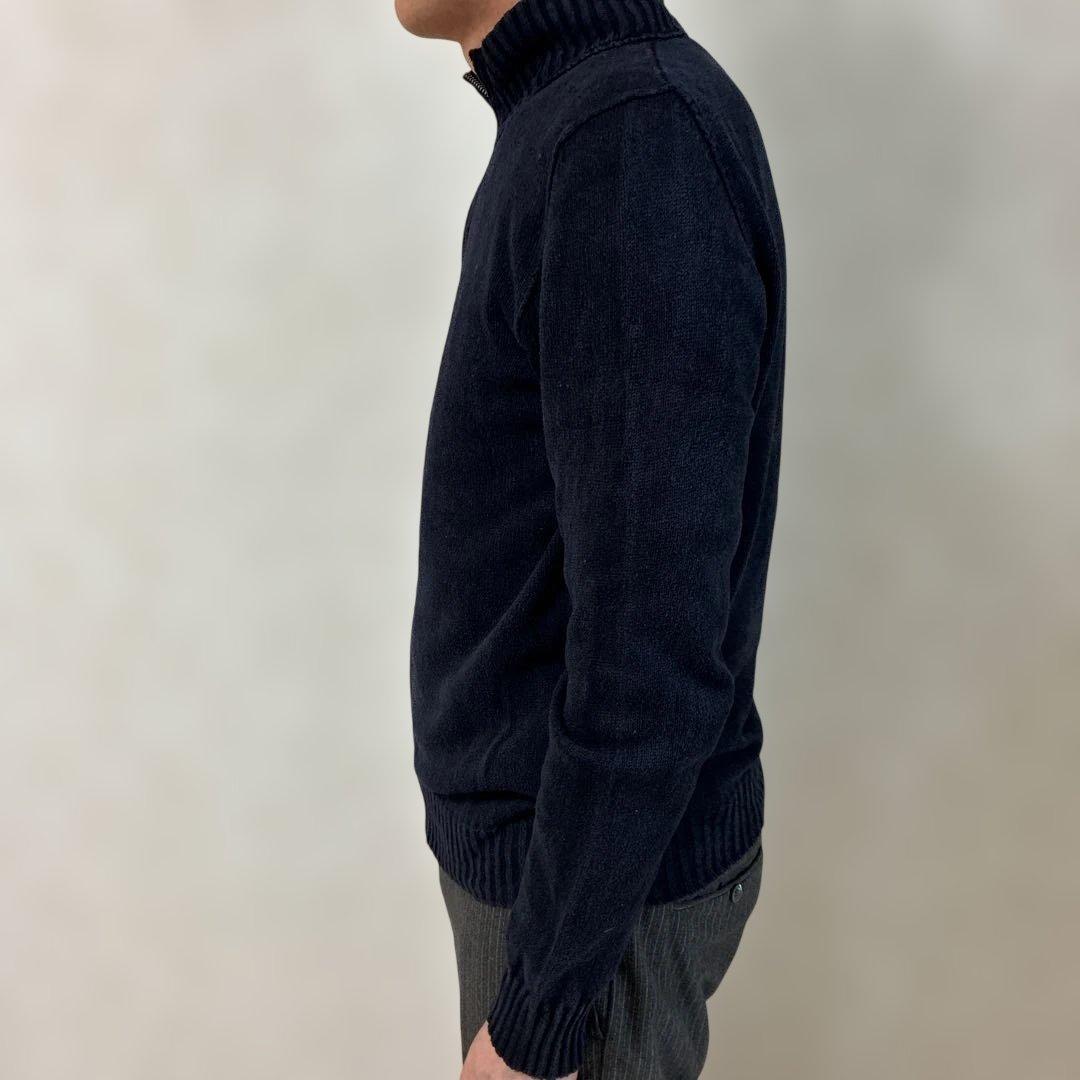 C.P. Company ダークネイビー ジップアップセーター サイズ4