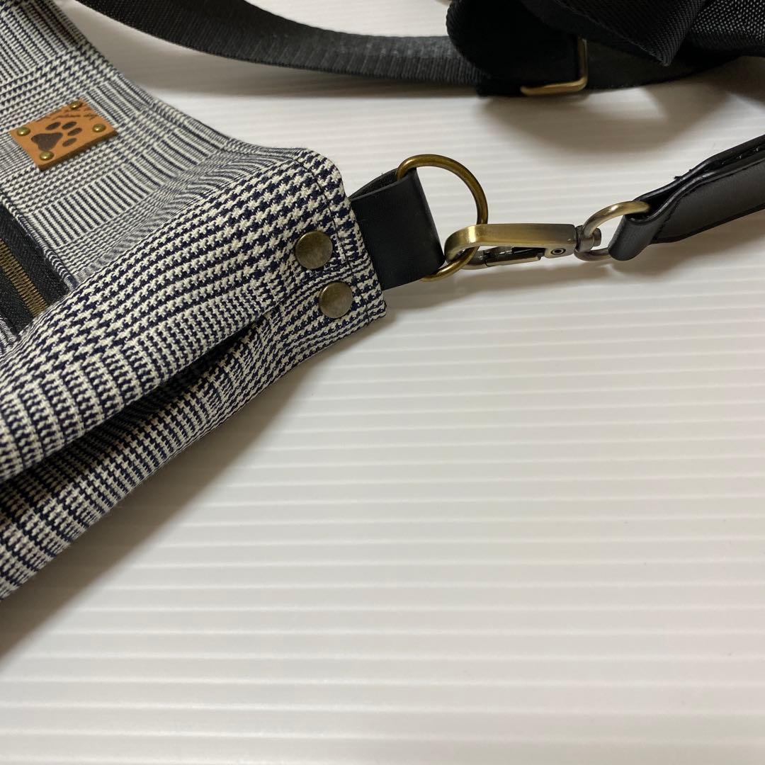 ゆ*ら様 ワンショルダートートバッグ コヤンイサムチョン　黒猫B