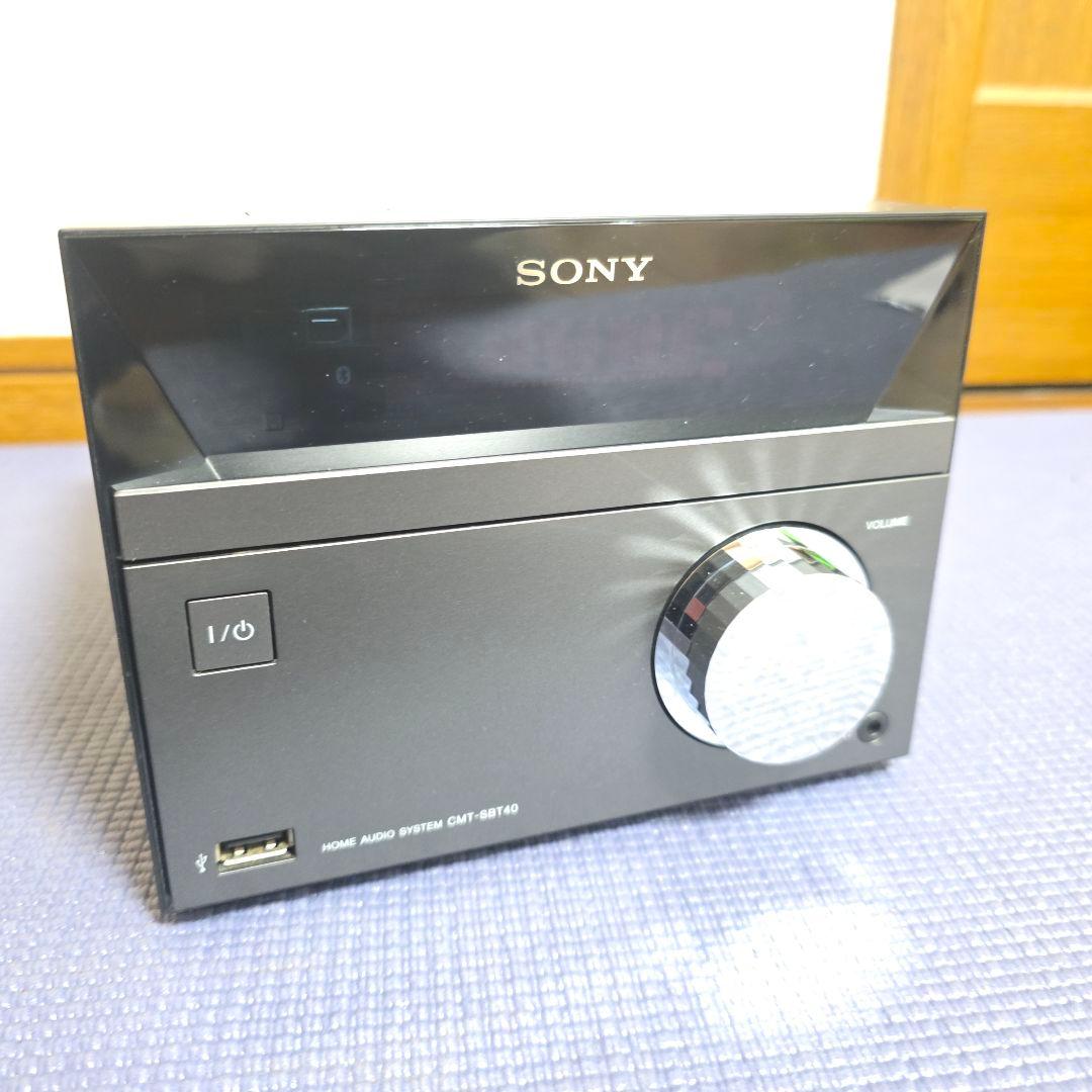 432【未使用に近い】★☆SONY　CMT-SBT40 マルチコネクトコンポ