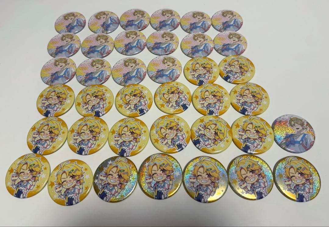 柴崎愛蔵 缶バッジ38個セット YUJIRO酒場