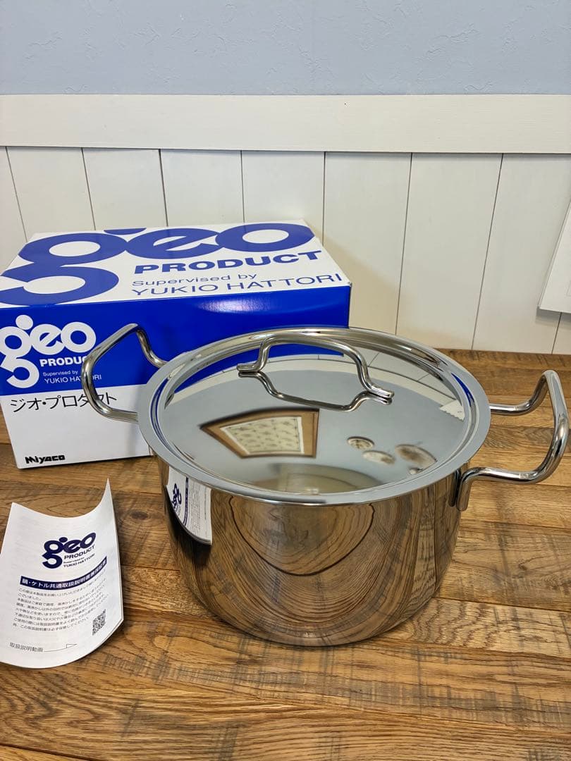 新品 geo PRODUCT ポトフ鍋 22cm GEO-22PF 両手ハンドル