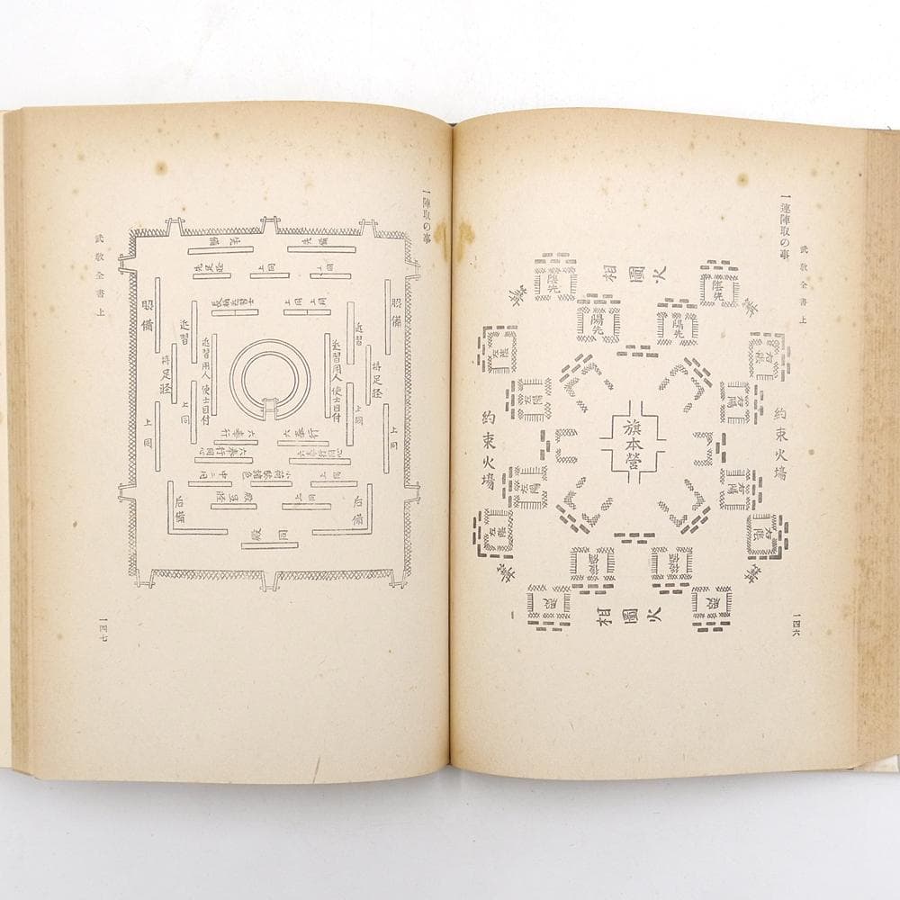 昭和十八年初版　【 山鹿素行集　全八巻 】　国民精神文化研究所　兵法　武教　武経