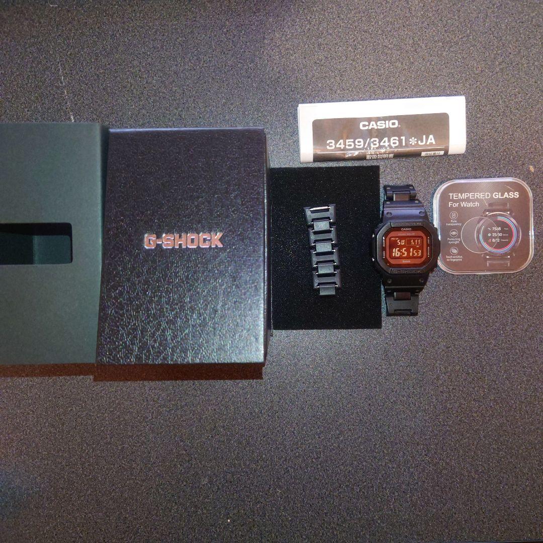 G-SHOCK GW-B5600BC-1BJF ガラスフィルム付き