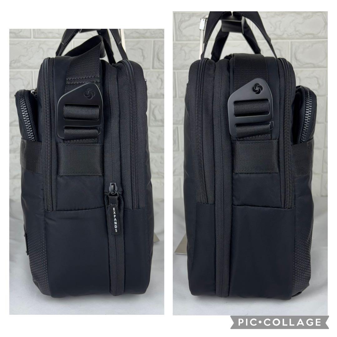 ✨極美品✨ サムソナイト 2way ビジネスバッグ ブラック