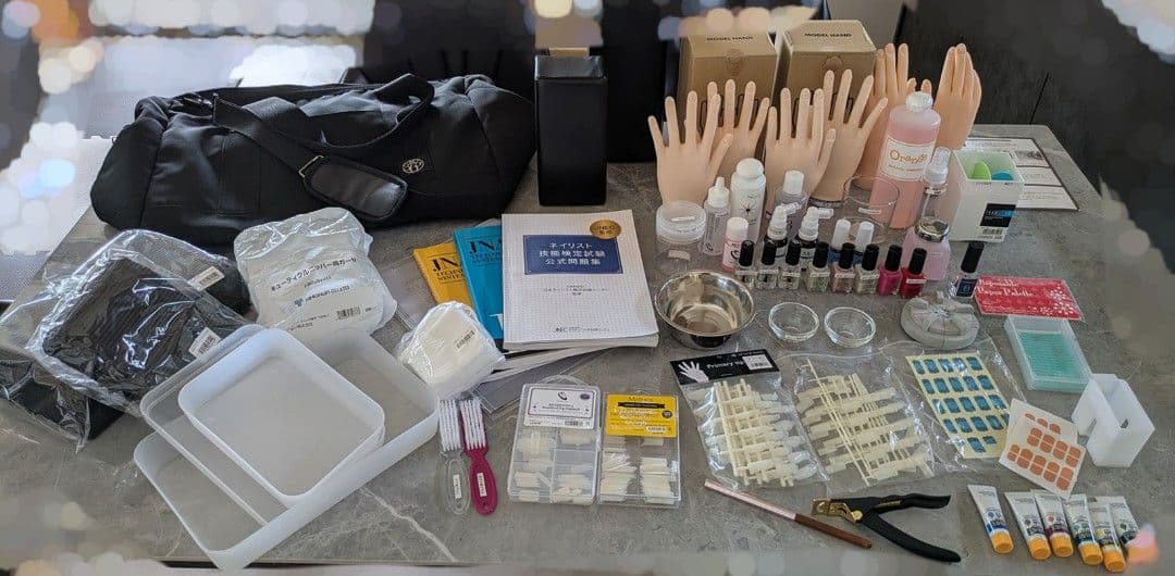 ネイル検定教材 3級・２級