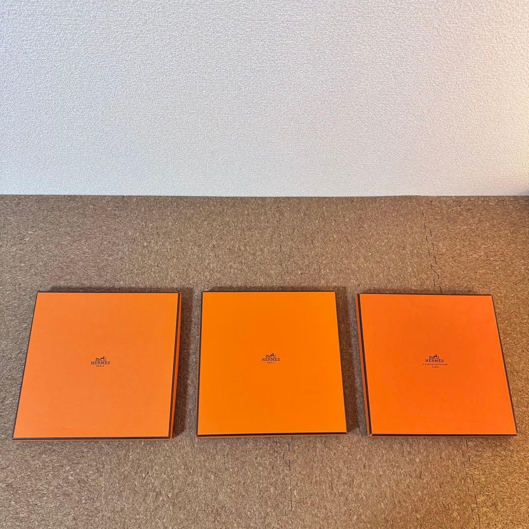 【美品】エルメス 空箱 6個 カレ90 スカーフ