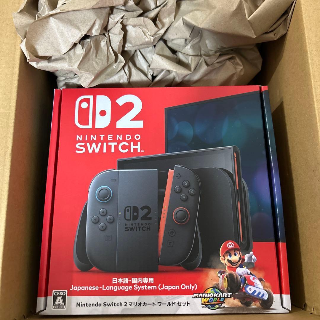 本日中発送！Nintendo Switch2 マリオカートワールドセット