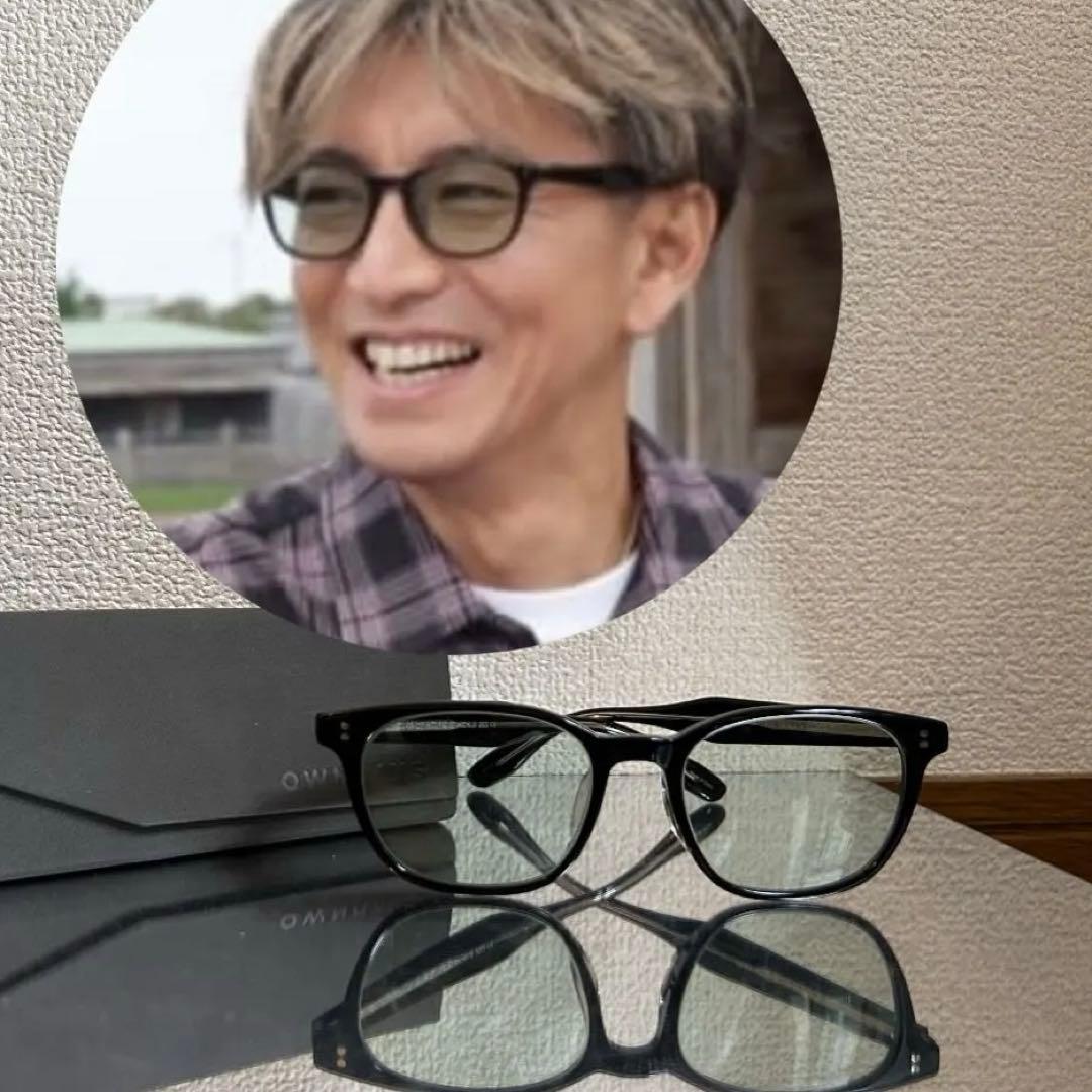 【 カラーレンズ込み 別途制作の手間いらず 】木村拓哉 メガネ（サングラス仕様）