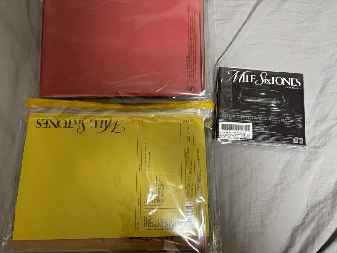 MILE SixTONES初回盤、通常版セット