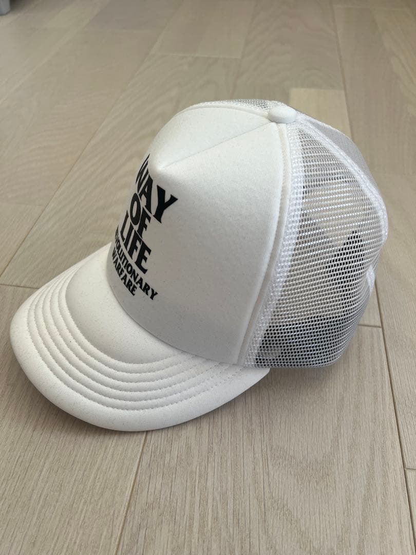 RATS【ラッツ】MESH CAP WAY OF LIFE 25ss ホワイト