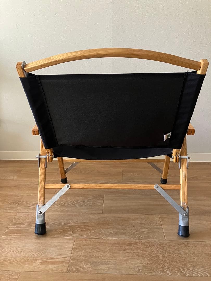 カーミットチェア ワイド ブラック2脚