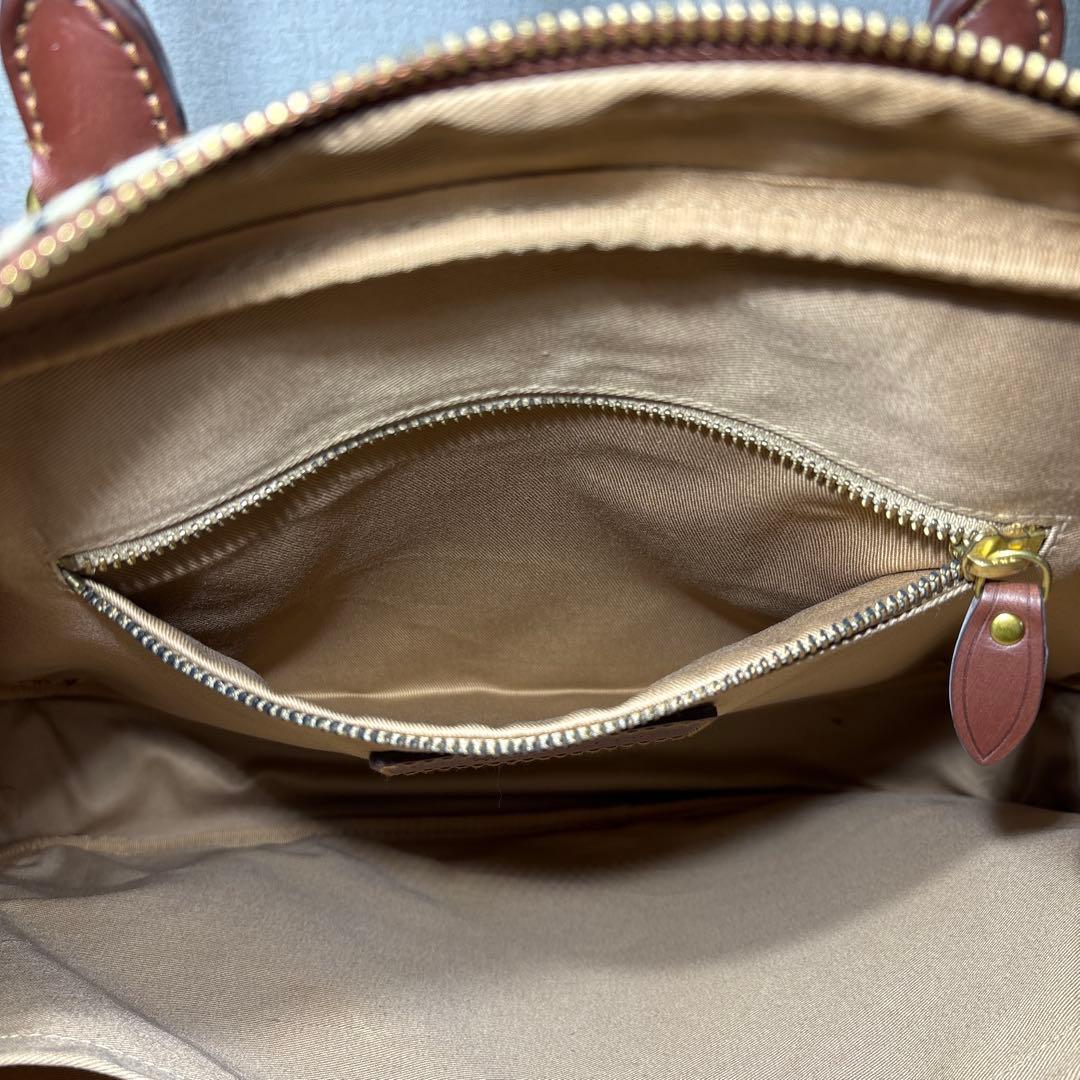 未使用　ポロラルフローレン　ビジネスバッグ　千鳥格子　フリーケース