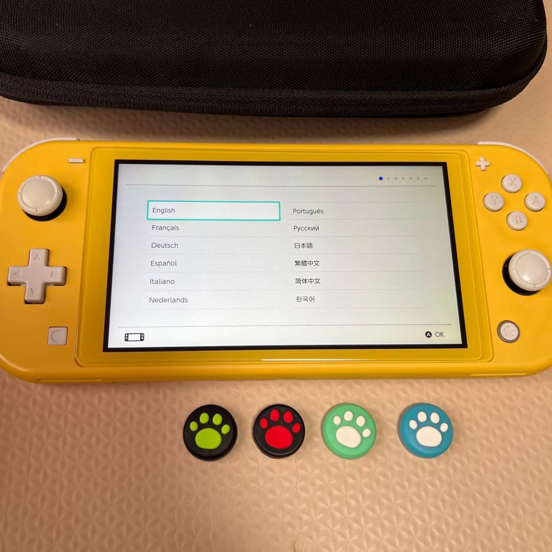 Switch lite スイッチライト　イエロー