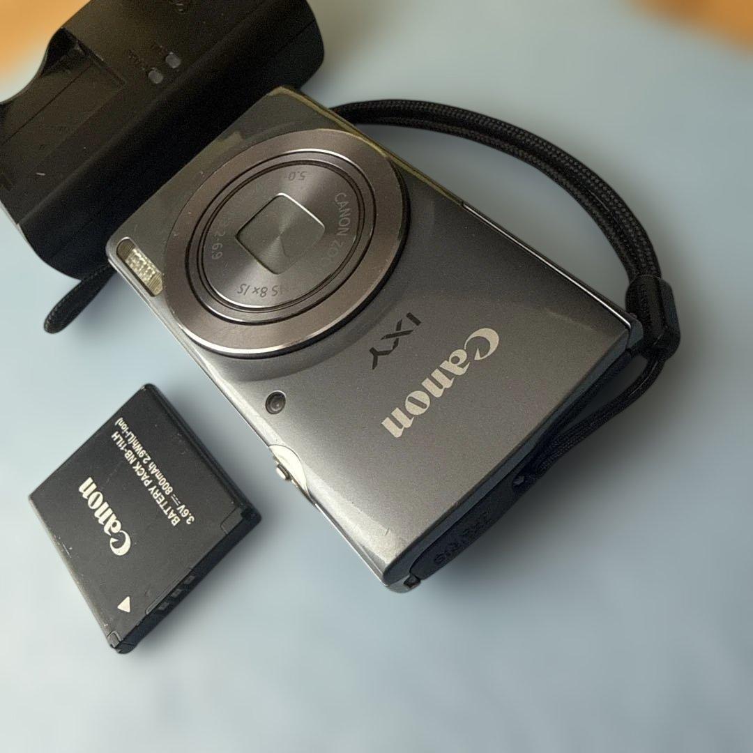 Canon IXY160コンパクトデジタルカメラ 稼動品