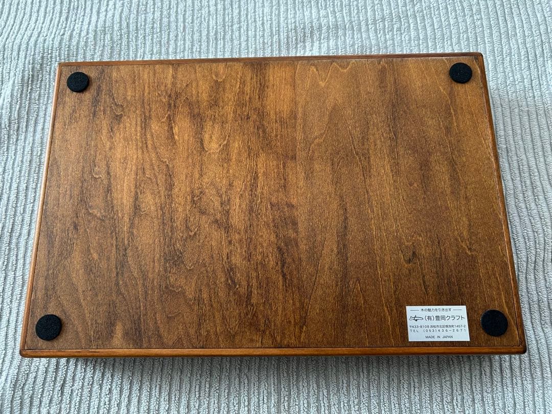 豊岡クラフト ペントレイ(固定蓋付き) 15本用 収納ケース