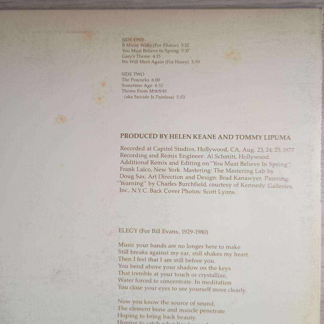 Bill Evans　You Must Believe In Spring