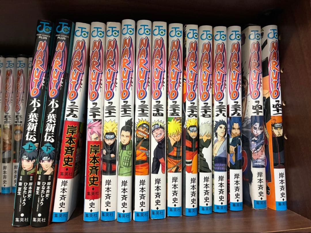 NARUTO 漫画 29-72巻と木の葉新伝セット