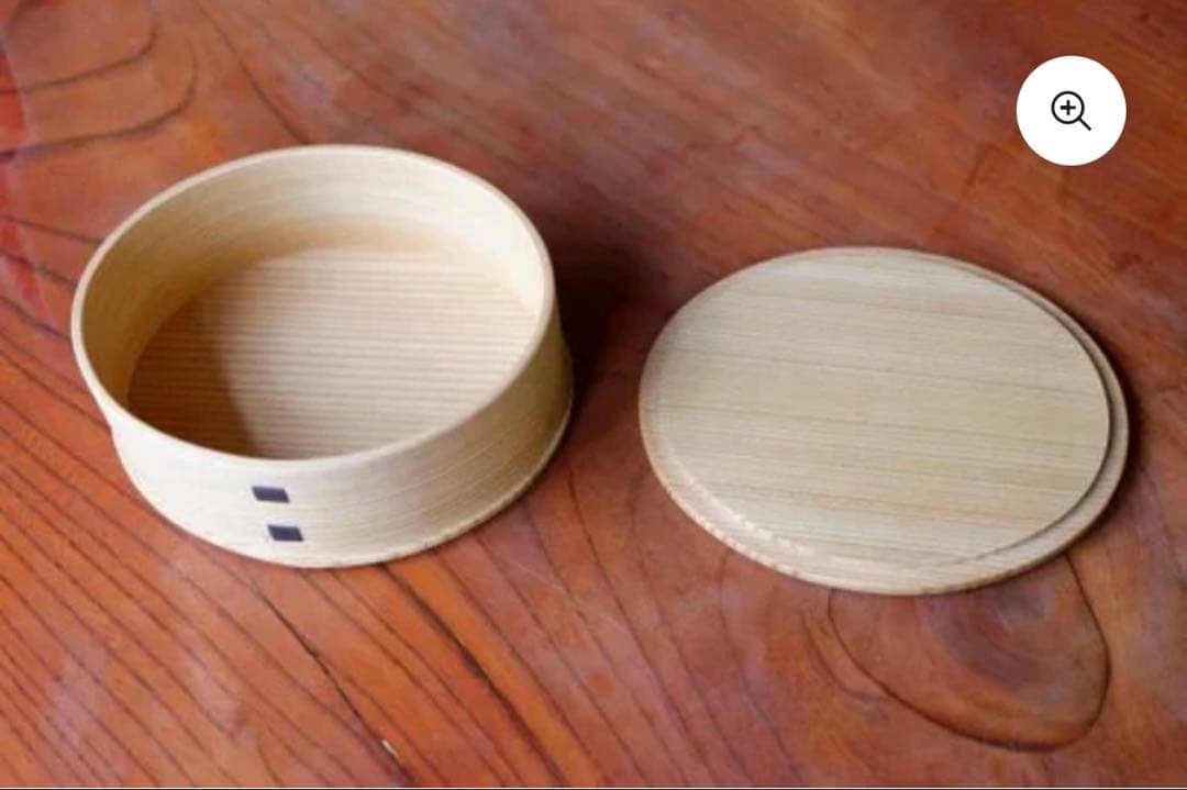 【新品】大倉工芸 木製二段式曲げわっぱ弁当箱